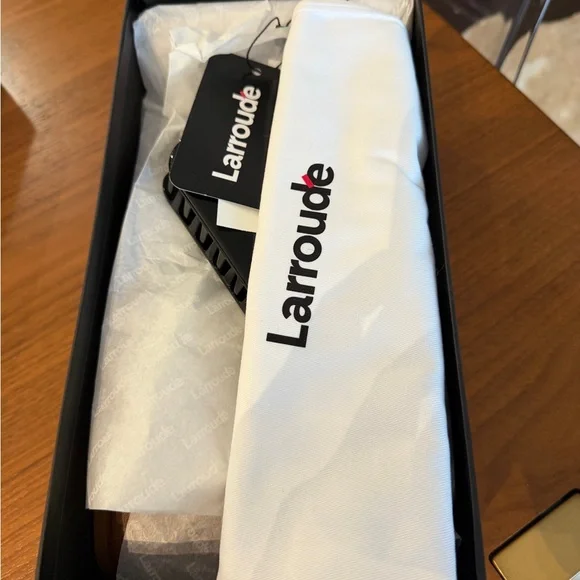 Larroude Milan Ballet Flats in Caramel Leather Size - Picture 5 of 5